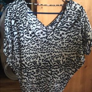 Cheetah print top